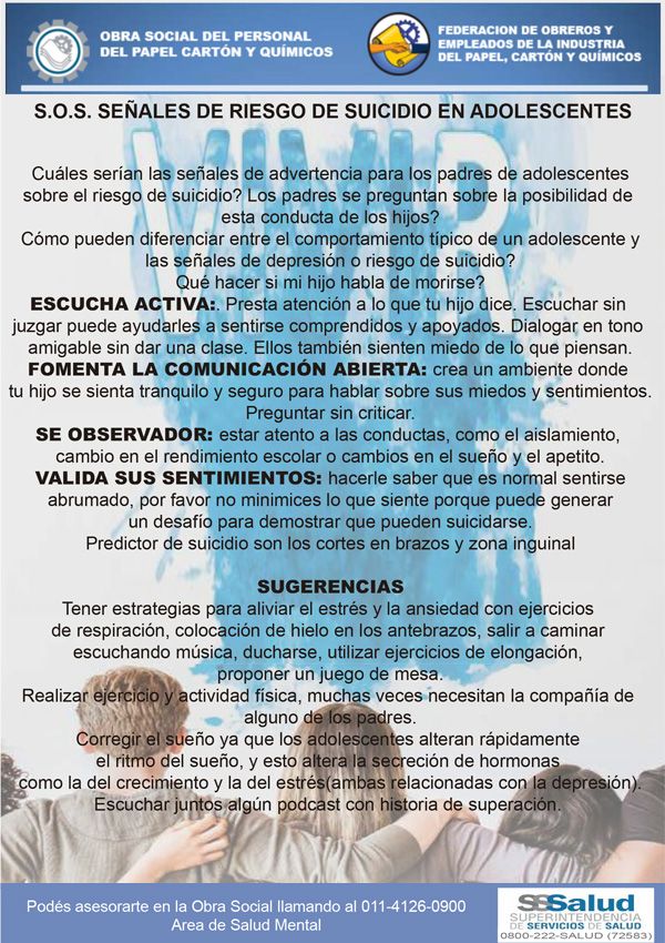 Suicidio Adolescente
